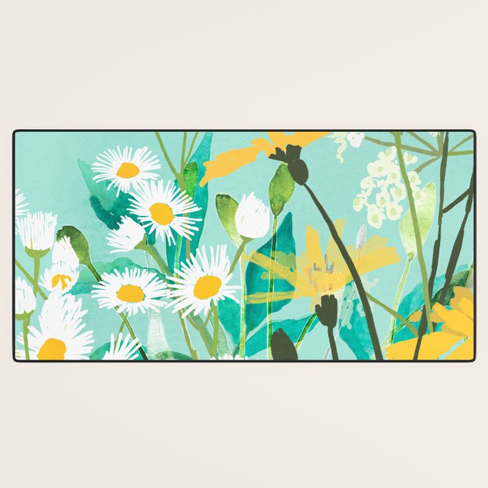 Spring Flowers Desk Mat Gallery Image 3