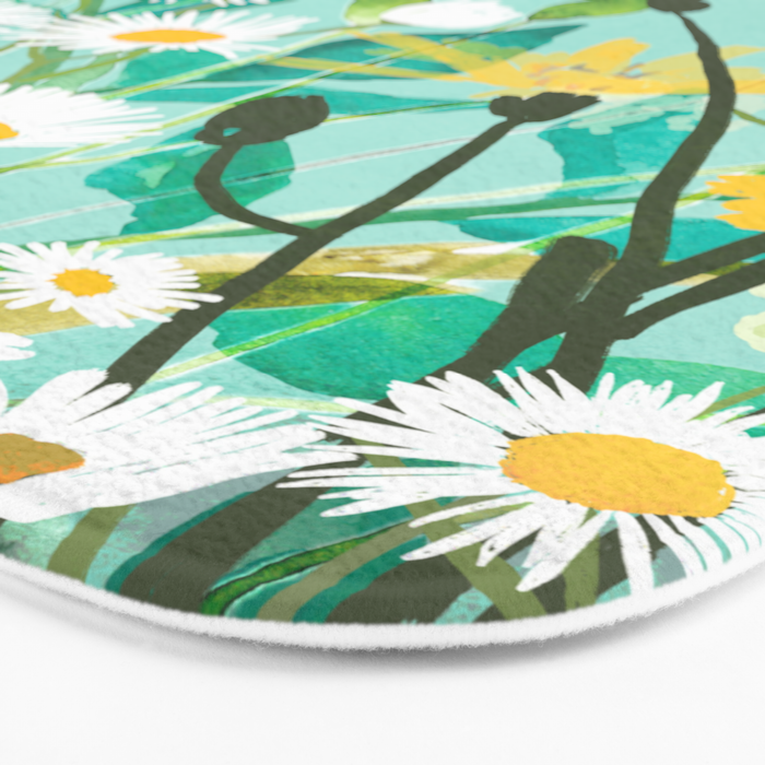 Spring Flowers Bath Mat Gallery Image 3