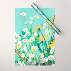 Spring Flowers Wrapping Paper Gallery Image 1