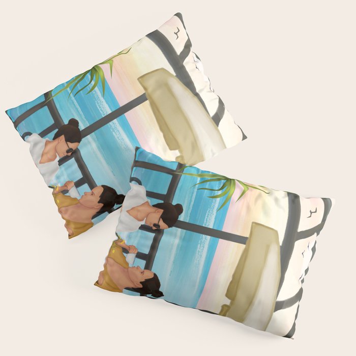 Beneath the Lemon Canopy Pillow Sham Gallery Image 3
