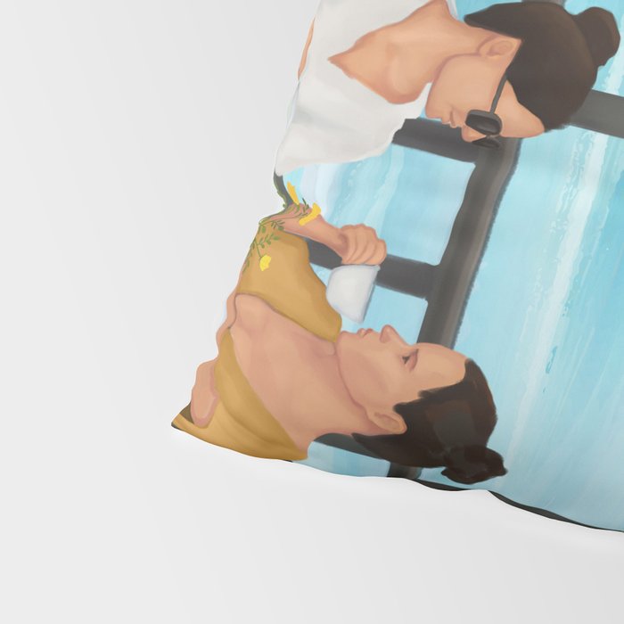 Beneath the Lemon Canopy Pillow Sham Gallery Image 4