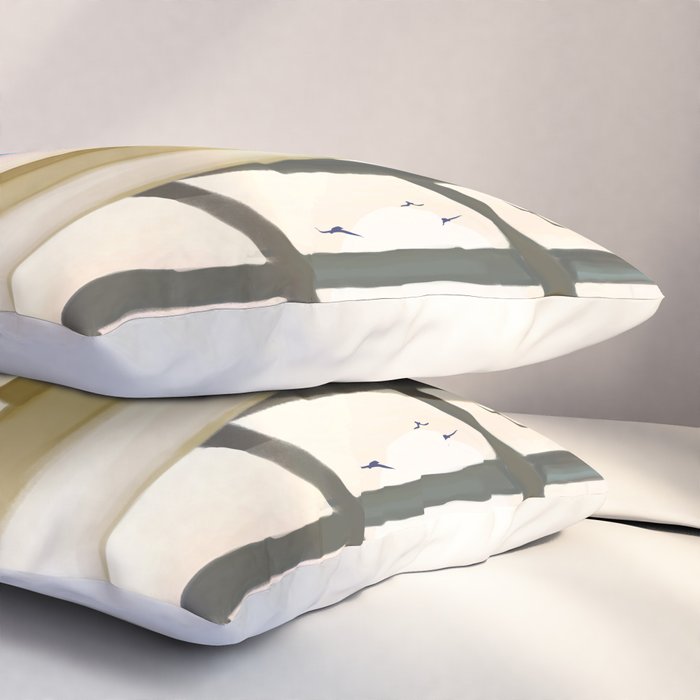Beneath the Lemon Canopy Pillow Sham Gallery Image 3