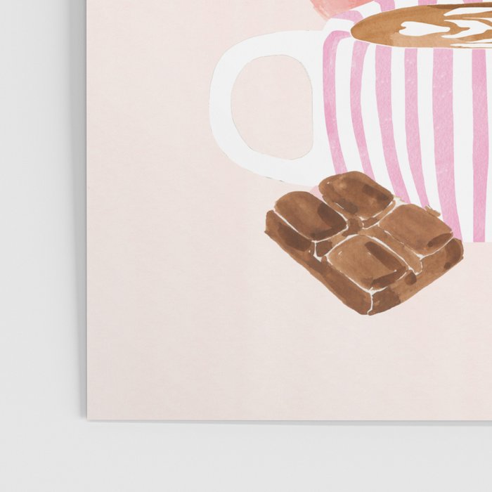 Pink Christmas Still Life Poster Gallery Image 3