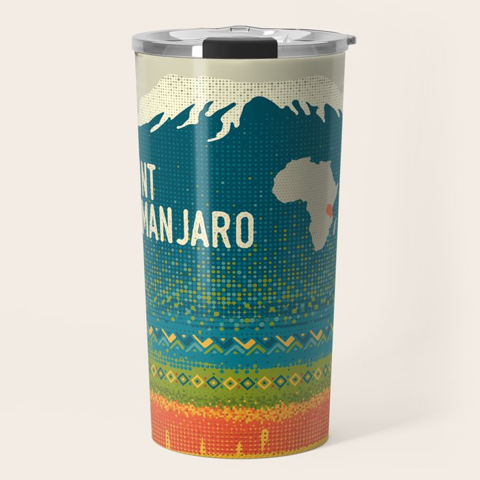 Mount Kilimanjaro Travel Mug Gallery Image 1