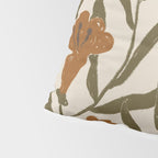 Orange Bellflowers Pillow Sham Gallery Image 4