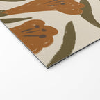 Orange Bellflowers Welcome Mat Gallery Image 2