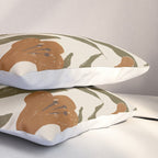 Orange Bellflowers Pillow Sham Gallery Image 3