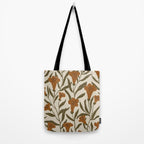 Orange Bellflowers Tote Bag Gallery Image 2