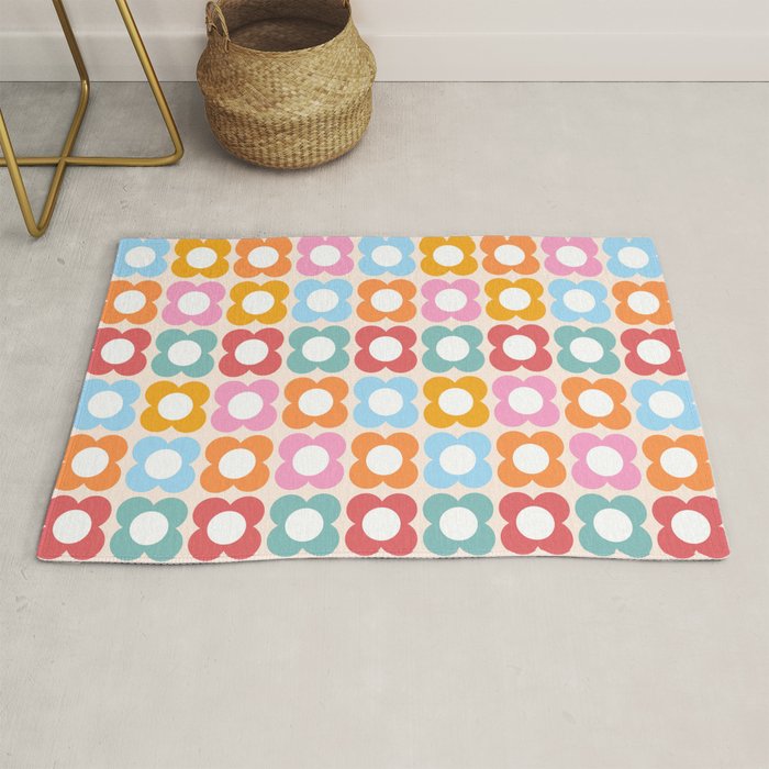 Say it with Flowers - Have a nice day! Rug Gallery Image 1