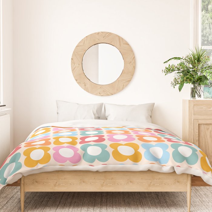 Say it with Flowers - Have a nice day! Duvet Cover Gallery Image 3