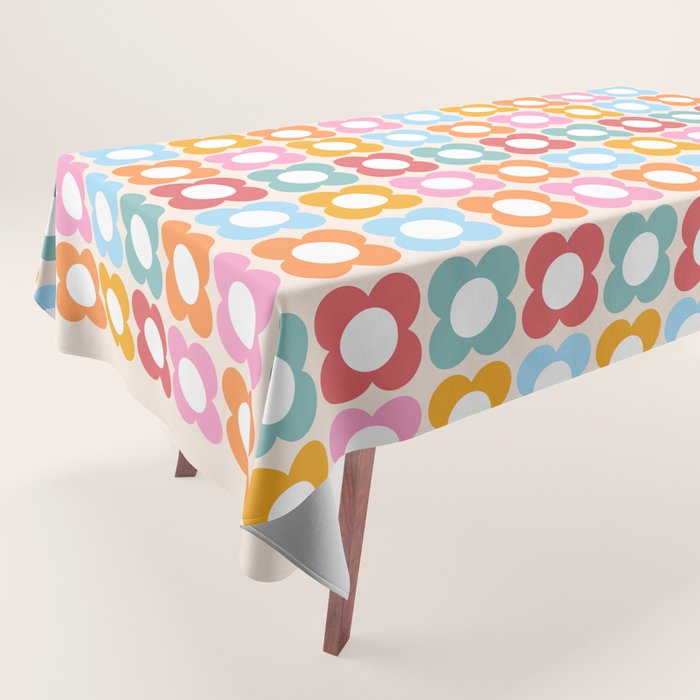 Say it with Flowers - Have a nice day! Tablecloth Gallery Image 1