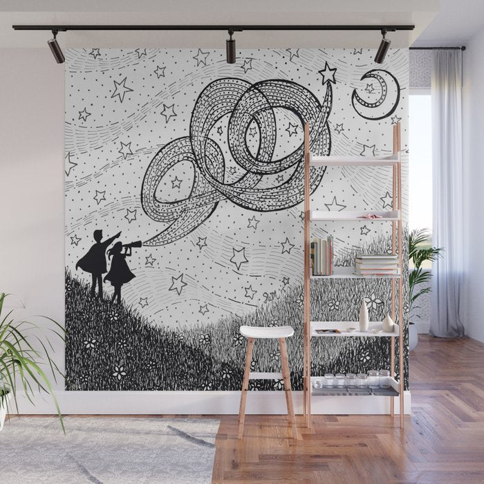 Bottling Starlight Wall Mural Gallery Image 1