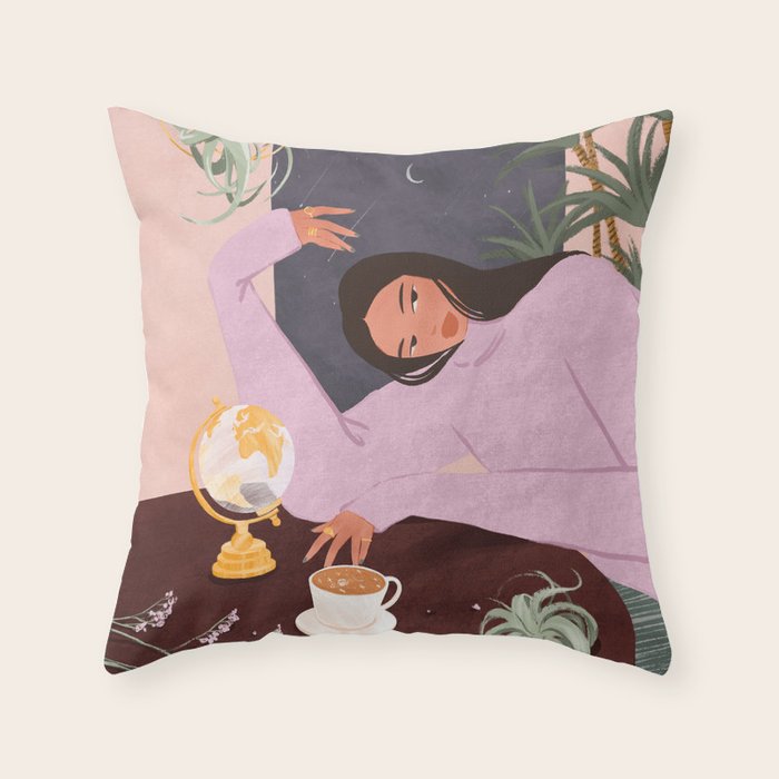 Dreamer Throw Pillow Gallery Image 1