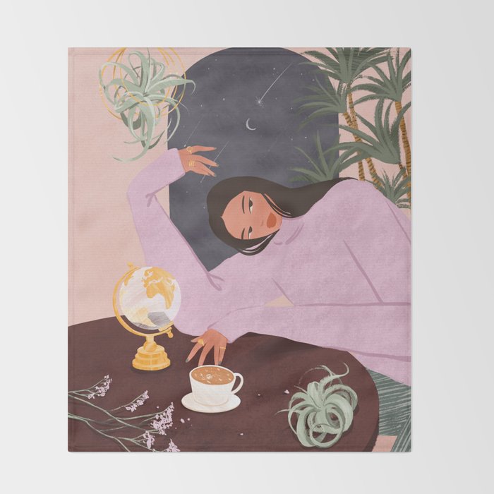 Dreamer Throw Blanket Gallery Image 2