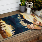 Fall Sunset Outdoor Rug Gallery Image 2
