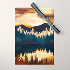 Fall Sunset Wrapping Paper Gallery Image 1