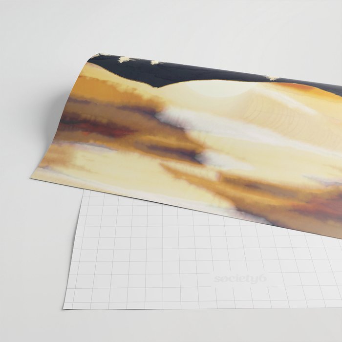 Fall Sunset Wrapping Paper Gallery Image 2