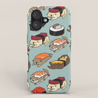 Sushi Otter iPhone Case Gallery Image 1