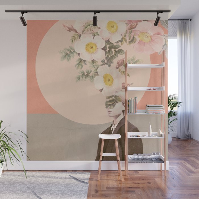 In Bloom 3 Wall Mural Gallery Image 1