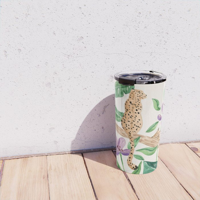 Leopards in the Jungle Travel Mug Gallery Image 4