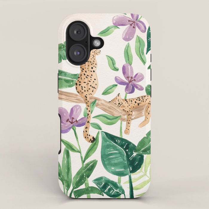 Leopards in the Jungle iPhone Case Gallery Image 1