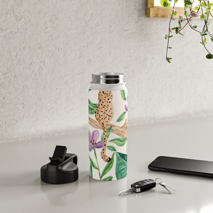 Leopards in the Jungle Water Bottle Gallery Image 4