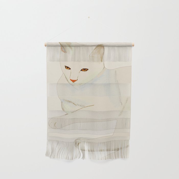 Minimal Abstract Art Cat 7 Wall Hanging Gallery Image 1