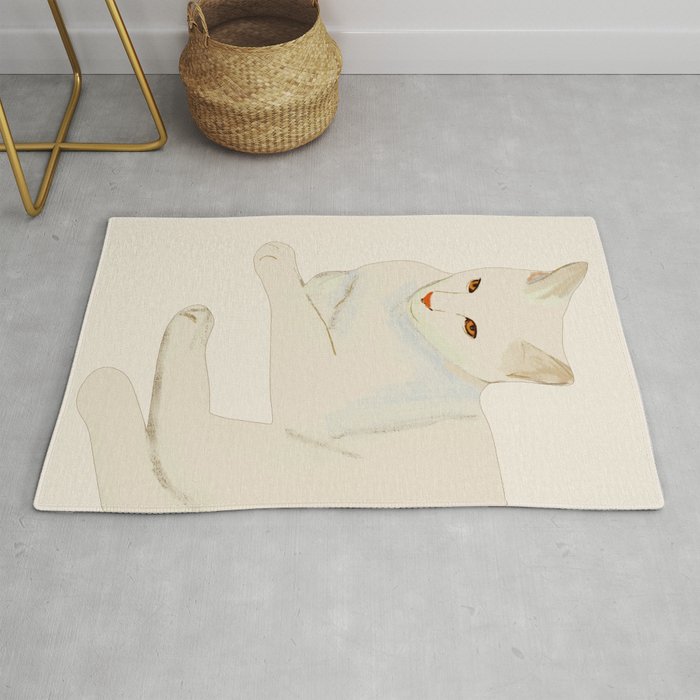 Minimal Abstract Art Cat 7 Rug Gallery Image 1