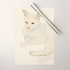 Minimal Abstract Art Cat 7 Wrapping Paper Gallery Image 1