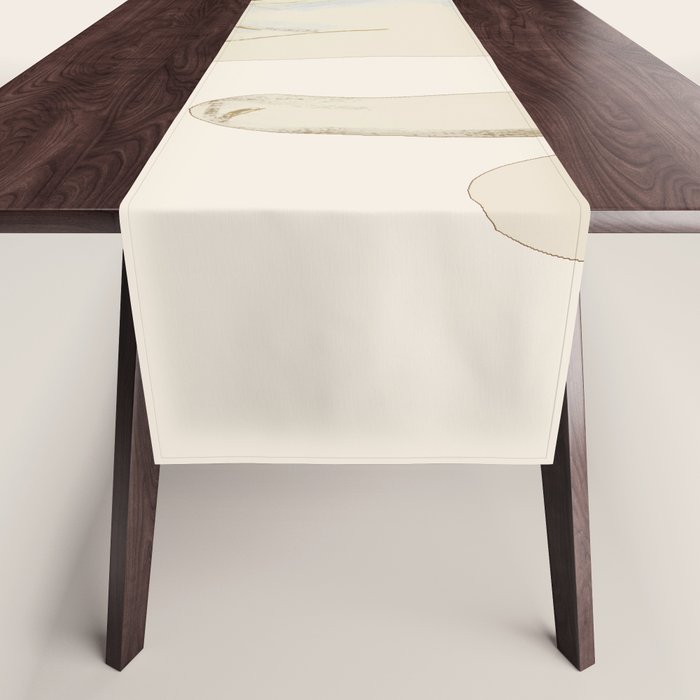 Minimal Abstract Art Cat 7 Table Runner Gallery Image 1