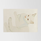 Minimal Abstract Art Cat 7 Rug Gallery Image 2