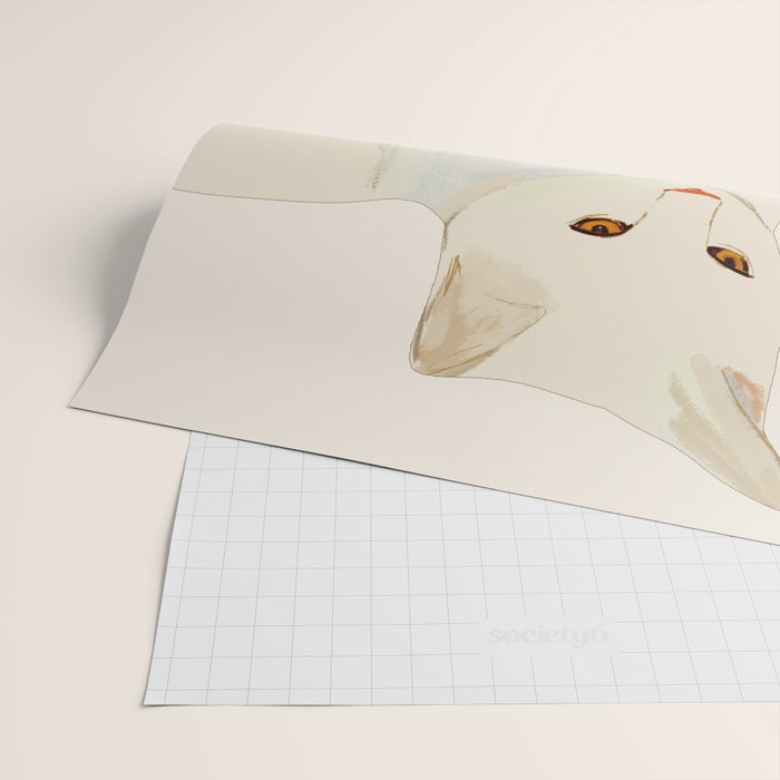 Minimal Abstract Art Cat 7 Wrapping Paper Gallery Image 2