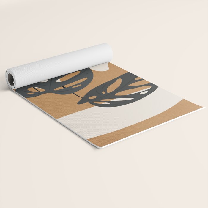 Minimalist Abstract Art Branch 6 Yoga Mat Gallery Image 2
