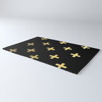 Crosses - gold Rug Gallery Image 3