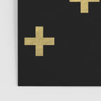 Crosses - gold Poster Gallery Image 3