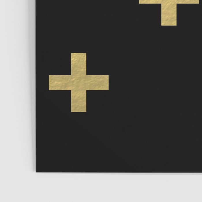 Crosses - gold Poster Gallery Image 3
