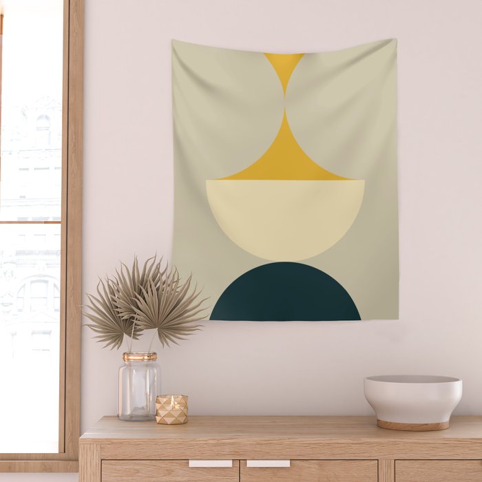 Mid Century 31B Wall Tapestry Gallery Image 2