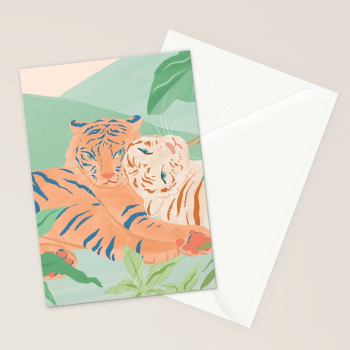 Easy Tigers Stationery Card Gallery Image 2