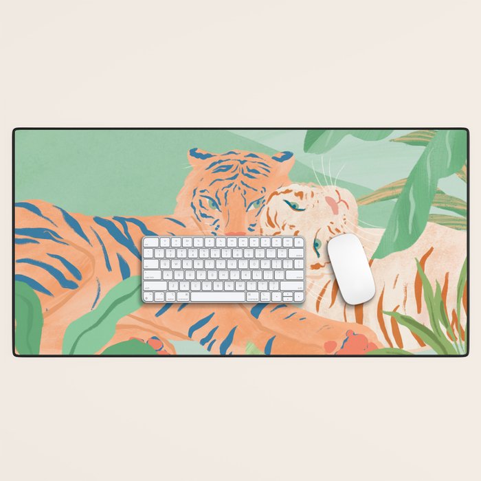 Easy Tigers Desk Mat Gallery Image 1