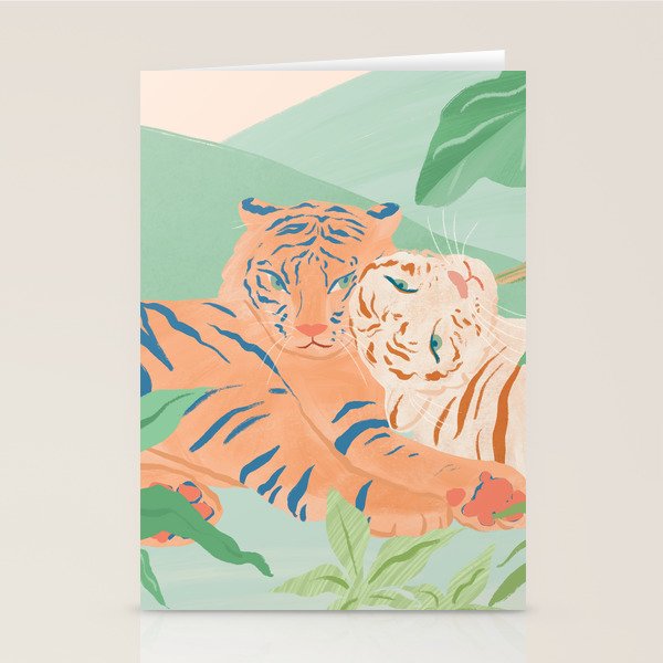 Easy Tigers Stationery Card Gallery Image 1