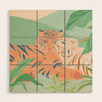 Easy Tigers Wood Wall Art Gallery Image 1