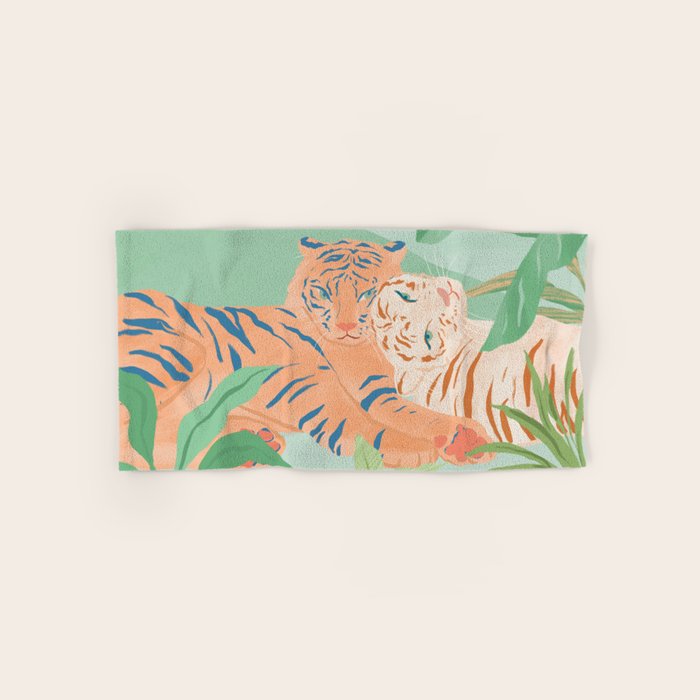 Easy Tigers Bath Towel Gallery Image 1