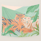 Easy Tigers Wall Tapestry Gallery Image 4