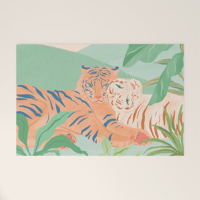 Easy Tigers Welcome Mat Gallery Image 1