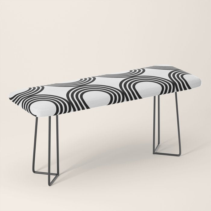 Geometric Pattern 02A Bench Gallery Image 1