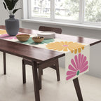 Retro Summer Daisies XI Table Runner Gallery Image 2