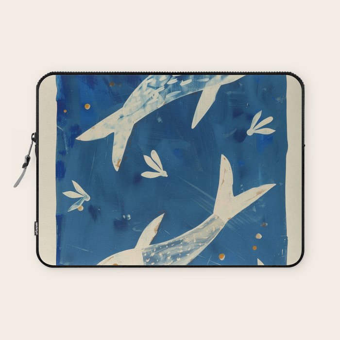 Zen Pond Art Laptop Sleeve Gallery Image 1