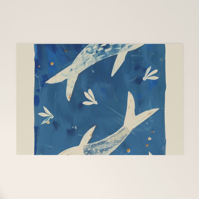 Zen Pond Art Welcome Mat Gallery Image 1