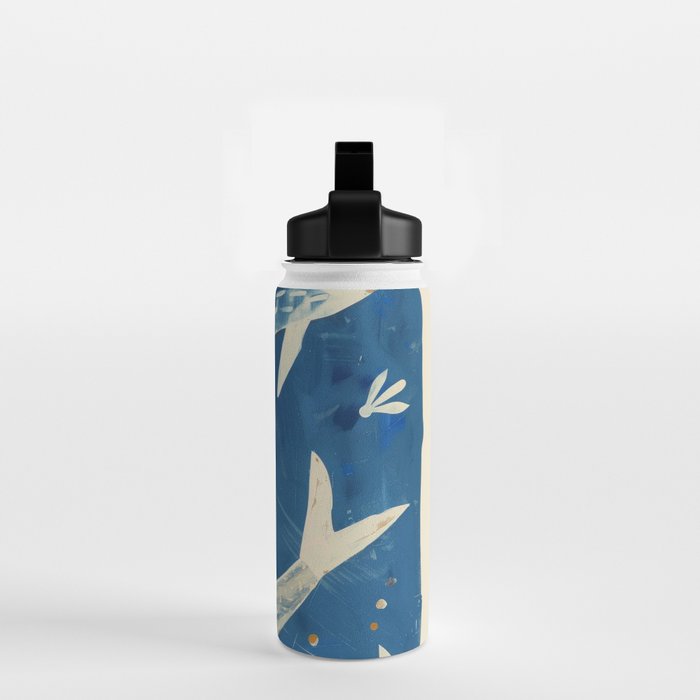 Zen Pond Art Water Bottle Gallery Image 2