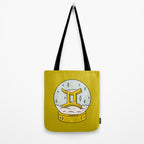 Gemini Snow Globe Tote Bag Gallery Image 2